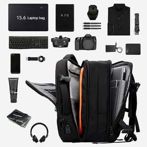 OEM <b>Waterproof</b> Mens Business Laptop Backpacks Large Capacity Travel Backpack <b>Bag</b> Custom Multifunction Anti Theft School <b>Bags</b> - Product Image 2