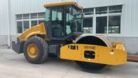 Rouleau vibratoire à tambour unique XS113E, rouleau compresseur lourd pour la construction de routes et d'infrastructures
