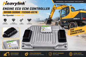 กล่องควบคุมเครื่องยนต์ Heavylink ECU ECM รุ่น 39100-52000 112500-0276 สำหรับ Hyundai R140W-9H - Product Image 1