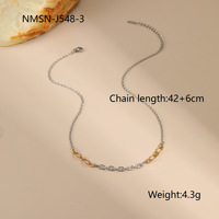 Nouveauté : Collier ras du cou plaqué or avec chaîne à billes multiples et perles, bijou pour femme