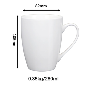Tasses en céramique à transfert thermique, vente chaude directe usine, tasses à thé blanches pour le travail, compatibles avec la presse à tasses Cricut - Product Image 3