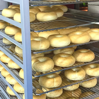 Linea di Produzione Automatica per Bagel ad Alta Capacità Longyu, Macchina Commerciale Completamente Automatica per la Formatura di Bagel, Certificata CE