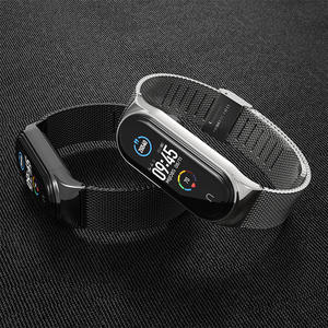 Boorui สายสแตนเลสสตีลรุ่นใหม่สำหรับ Milan CS Metal สำหรับ <span class=keywords><strong>Mi</strong></span> band 5สำหรับสร้อยข้อมือ Xiaomi band 4 3 - Product Image 4