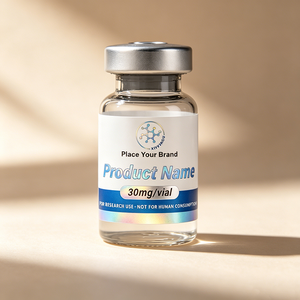 Etiquetas <span class=keywords><strong>Láser</strong></span> Holográficas Plateadas Personalizadas para Cajas, Botellas de Péptidos de 3ml/5ml/10ml, Resistentes al Agua y al Calor, Alta Viscosidad, para Alimentos - Product Image 2