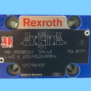 Nouvelle électrovanne hydraulique R901089241 4WE6J7X/HG24N9K4, commande directionnelle 4 voies 24VDC pour pompe en stock - Product Image 5