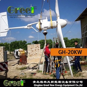 Éolienne à axe horizontal de 10 kW pour usage domestique, installation facile, hors réseau, sur générateur - Product Image 1