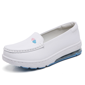 <span class=keywords><strong>Zapatos</strong></span> de <span class=keywords><strong>Trabajo</strong></span> <span class=keywords><strong>para</strong></span> Mujer, Cómodos, con Suela Plana Antideslizante, Tacón Grueso, Acolchados, Clásicos, <span class=keywords><strong>para</strong></span> Enfermeras, Venta al por Mayor, Envío Directo - Product Image 1