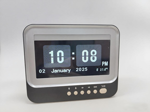 Hiện Đại Tường Thời Gian Nhắc Nhở Với 6 Nút Điều Khiển Cho 24-Giờ Thời Gian Lịch Trình Cảnh Báo Thuốc Nhắc Nhở Báo Động Hiển Thị Nhiệt Độ - Product Image 3
