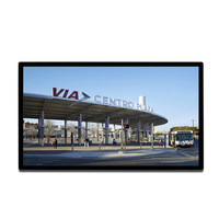 32 43 49 55 65 pouces LCD mural publicité commerciale écran tactile moniteur annonces signalisation numérique et affiche Totem