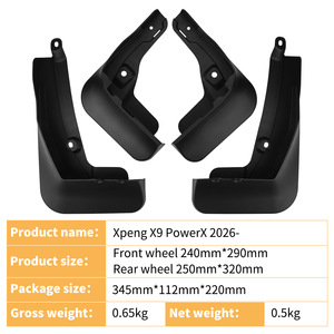 Nouvel Arrivage Garde-boue pour Xpeng X9 <span class=keywords><strong>PowerX</strong></span> 2026 – Bavettes Anti-éclaboussures Avant et Arrière – Accessoires Auto - Product Image 2