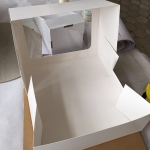 Custom Cheap Rectangular Cardboard 12 Carrier Favor 6 Cupcake <b>Boxes</b> <b>Sweet</b> Box Christmas Bulk Barn Cupcakes Boxed - Product Image 5