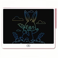 Tablette d'écriture numérique LCD 13 pouces et tableau de dessin - Bloc-notes électronique portable effaçable pour enfants