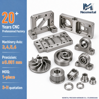 Supports de capteurs CNC 4 axes pour fraisage d'acier inoxydable/aluminium, précision personnalisée 0,01 mm, certifiés ISO9001, production OEM en vrac par lots