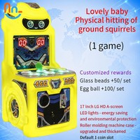 Joy2fun – Machine de jeu d'arcade à monnayeur populaire avec écran LCD 17 pouces de haute qualité pour enfants
