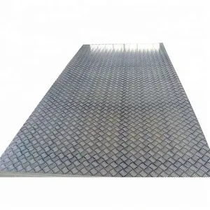China Checkered Plate Tear Drop Q390A Feuer verzinktes kariertes Stahlblech Tear Drops Diamant platte Karierte Stahlplatte