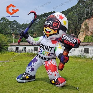 Astronaute gonflable géant pour fête d'Halloween, <span class=keywords><strong>carnaval</strong></span>, spectacle sur scène - Product Image 2