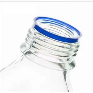 Flacon à réactifs de 500 ml, flacon en verre GL45 avec joint, flacon en verre borosilicate - Product Image 4