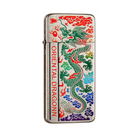 ZORRO/Zorro ZS5-334 Briquet à huile au kérosène en laiton, motif dragon chinois, coupe-vent, article de collection haut de gamme, best-seller