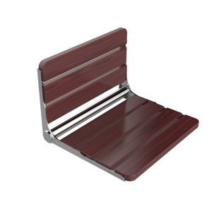 GQK 2024 Offre Spéciale Sécurité Salle de bain Tabouret de douche pliable en bois Acier inoxydable Chaise de bain murale - Product Image 3