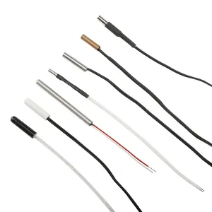 Customized 1k 2k 2.7k 3k 5k 10k 15k 20k 30k 40k 47k 50k 100k 200k Ohm 3950 3435 3977 Thermistor Probe Ntc Temperature Sensor