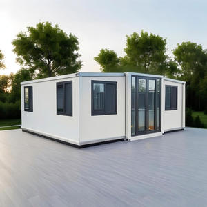 Maison portable pliante extensible modulaire de 20 pieds 40 pieds 2 chambres directement expédiée de Chine pour les hôtels - Product Image 1