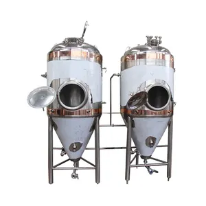 Tintura de cerveja fermentação cônica de aço inoxidável, equipamento de fermentação de fermentação de cerveja