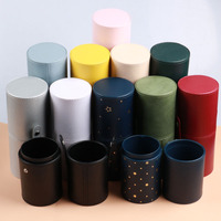 Étui de voyage pour pinceaux de maquillage, organisateur en cuir PU, support cosmétique, étui cylindrique pour pinceaux de maquillage, sac de rangement anti-poussière, seau portable