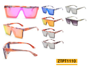 Lunettes de soleil tendance de luxe, une seule pièce, <span class=keywords><strong>lentille</strong></span> néon arc-en-ciel, UV400, club orange, <span class=keywords><strong>lentille</strong></span> miroir, logo personnalisé, activités de plein air, protection <span class=keywords><strong>UV</strong></span> - Product Image 2