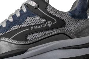 JIANKUN, zapatos <span class=keywords><strong>de</strong></span> <span class=keywords><strong>seguridad</strong></span> transpirables y ligeros para hombre, calzado <span class=keywords><strong>deportivo</strong></span> informal con seguro laboral para el trabajo y los deportes - Product Image 4