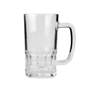 Venta al por Mayor de Productos Ecológicos y Sostenibles, Jarra de Cerveza Esmerilada de 16 oz, Vaso para Agua, Frasco de Vidrio Sublimable con Asa - Product Image 3