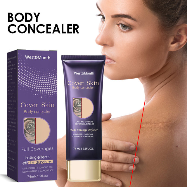 Private Label OEM&ODM Concealer Protection Skin Waterproof Skin Concealer Sustainable Body Concealer