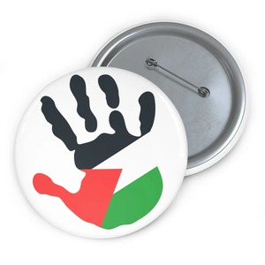 Spilla Colomba della Pace Palestinese, Spilla con i Colori della Bandiera Palestinese, Spilla Anguria, Spilla con Impronta della Mano Palestinese - Product Image 3