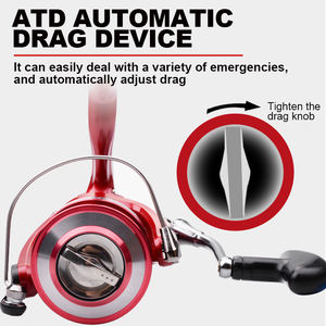 Hunthouse للبيع بالجملة من الفولاذ المقاوم للصدأ 4 + 1BB: 1 نسبة السرعة بكرة الغزل بكرة الغزل بكرات <span class=keywords><strong>daiwa</strong></span> اليابان - Product Image 5