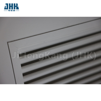 Persienne complète en bois JHK-L01 Conception de porte à persienne à panneau français Portes intérieures chinoises Prix de la porte en Mdf