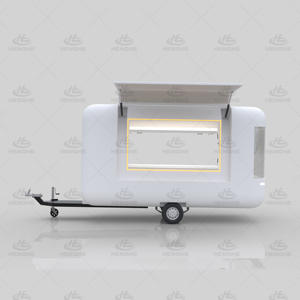 <span class=keywords><strong>Mini</strong></span> stand de nourriture mobile rond de haute qualité pour le café, style moderne, remorque de <span class=keywords><strong>bar</strong></span> mobile, chariot à hot-dogs personnalisé, Californie - Product Image 5