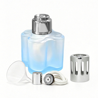 Lampe aromatique catalytique, brûleur d'huiles essentielles, diffuseur de parfum en verre de 185 ml, anti-odeur, maison, bureau, hôtel, logo personnalisé OEM