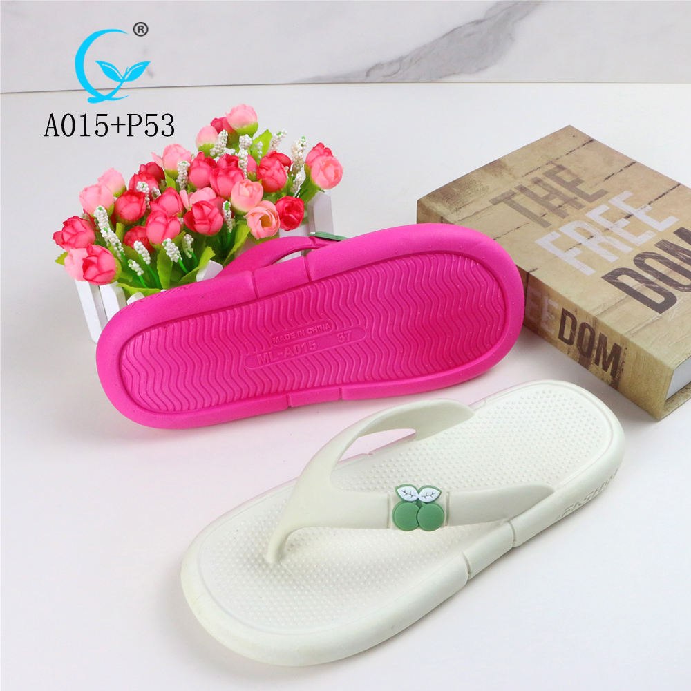 Ladies Hawai Plastic Pantuflas Flip-flops Sleeper Summer Chappal Women Flip  Flops Slippers