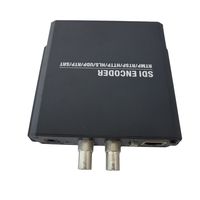 Codificador de Video SDI Profesional con Salida SDI, Dispositivo de Codificación H.265 H.264 para Plataformas de Transmisión en Vivo IPTV