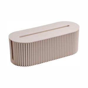 Household Necessities Multi-functional PP Rectangle Power Strip Cable Organizer Storage Box - Product Image 1