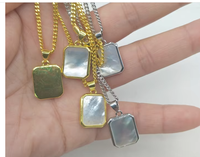 Collier RFID NFC en acier inoxydable passif 13,56 MHz, pendentif cœur en résine NFC avec puce 213 pour réseaux sociaux
