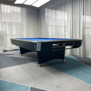 Meja Biliar Profesional 9ft dengan Ukuran Standar Turnamen untuk Klub, Kafe, <span class=keywords><strong>Bar</strong></span> dengan Permukaan Meja Makan atau Permukaan Meja Pingpong - Product Image 3