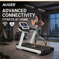 Caminadora Eléctrica Inteligente con Pantalla Digital, Caminadora Motorizada Profesional para Gimnasio Comercial