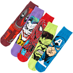 Calcetines Antideslizantes <span class=keywords><strong>de</strong></span> Algodón con Dibujos Animados <span class=keywords><strong>de</strong></span> Spider-Man para <span class=keywords><strong>Mujer</strong></span> y Hombre, Modelo WZ-460 Four Seasons <span class=keywords><strong>Hulk</strong></span> - Product Image 2