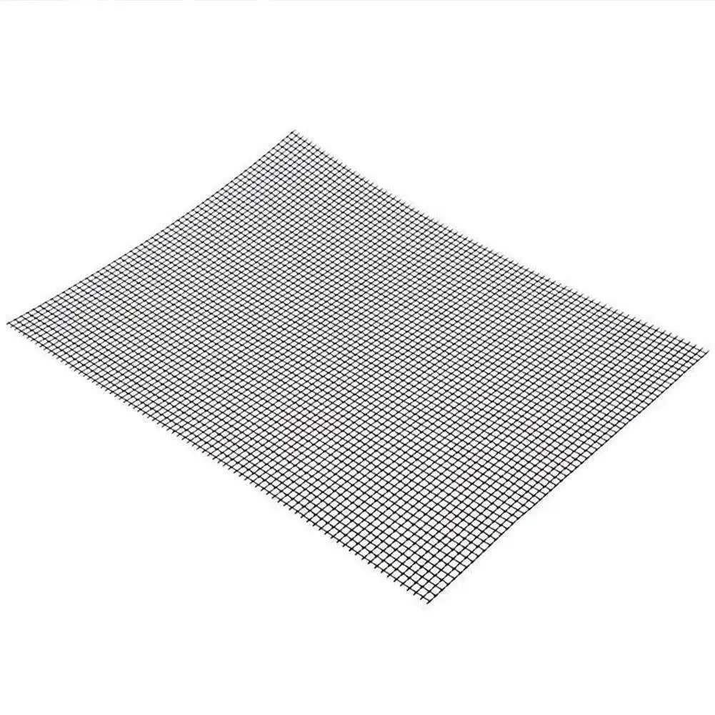 2022 Amazon Hot Sale Ptfe Bbq Mesh Grill Mat Reusable Non Stick Cooking BBQ Grill mats