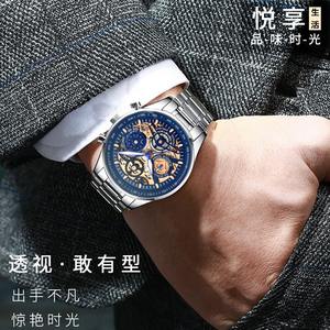 2025 Nuevos relojes de lujo: reloj de cuarzo con fecha automática, reloj de negocios multifuncional, reloj resistente al agua - Product Image 2