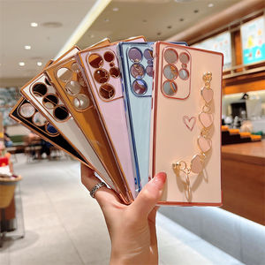 Custodia protettiva per telefono con cinturino a forma di cuore in TPU morbido per <span class=keywords><strong>Samsung</strong></span> Galaxy A12 A13 A52 <span class=keywords><strong>A53</strong></span> 5G <span class=keywords><strong>Cover</strong></span> antiurto - Product Image 6