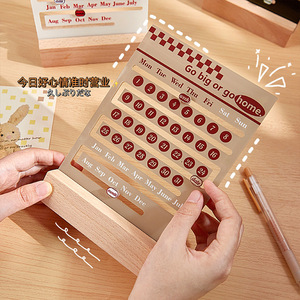 Creative Handmade DIY <strong>Calendars</strong> Perpetual <strong>Calendar</strong> Desktop <strong>Calendar</strong> - Product Image 3