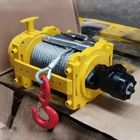 Petit treuil hydraulique à câble 0,5t 1t 2 tonnes 3 tonnes 4 tonnes, treuil de levage hydraulique pour grues, utilisé pour les treuils de levage de grues