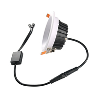 Lumière LED encastrée étanche 15W, spot encastré 10W, éclairage LED encastré au plafond 10W, spot LED encastré