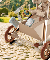 Nouvelle poussette pour bébé à configuration haut de gamme de Playkids, poussette pour bébé au design luxueux, poussette pour bébé exquise